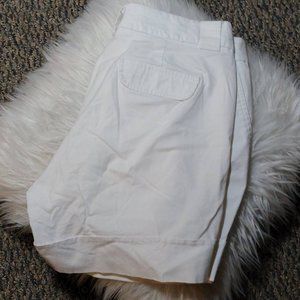 White Dockers Shorts Size 4